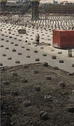 创新智能植桩施工技术